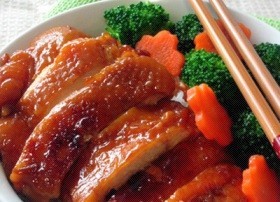 日式照烧鸡腿饭