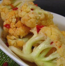 韩国花椰菜辣泡菜