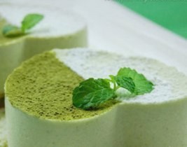绿茶冰淇淋慕斯