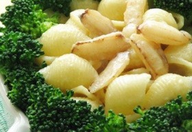 蟹肉奶油意大利面