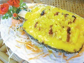 烤菠萝牛扒
