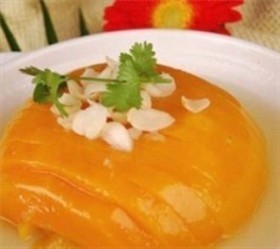 莲子百合蒸南瓜