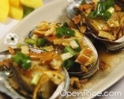 清蒸小鲍鱼