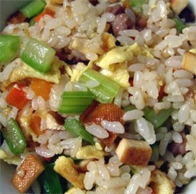 五彩炒饭