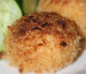 日式鲑鱼可乐饼