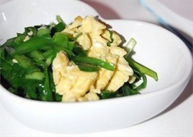 韭菜炒鸡蛋