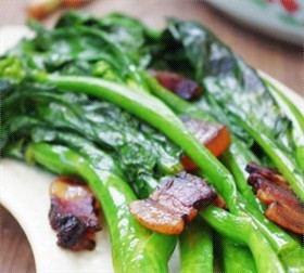 芥蓝炒腊肉