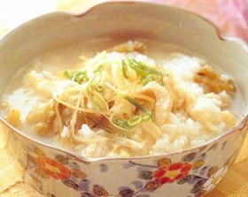 鸡丝养心粥