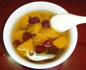 南瓜红枣汤