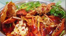 香辣梭子蟹