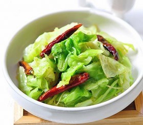炝拌圆白菜