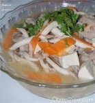 秀珍菇烩豆腐