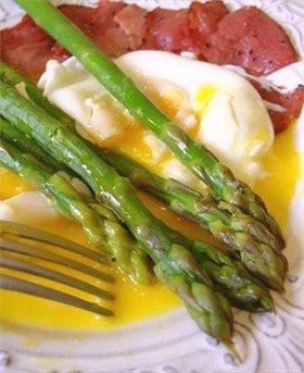 芦笋水波蛋