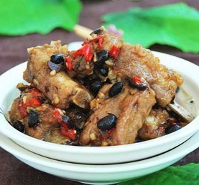 豆豉蒸排骨