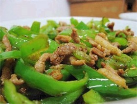 尖椒肉丝