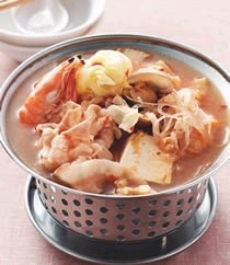 泡菜海鲜锅