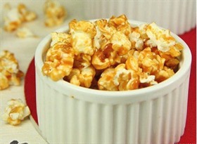 焦糖爆米花