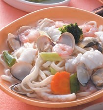 海鲜汤面