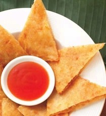 月亮虾饼