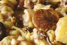 冬菇蒸滑鸡