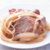 洋葱煎猪排