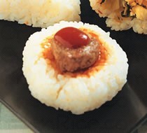 洋葱牛肉堡饭团