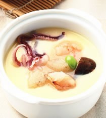 海鲜蒸蛋