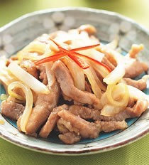 洋葱炒肉丝