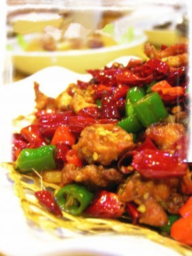 香辣兔丁