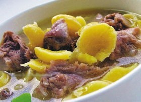 银杏炖子鸭