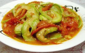 西葫芦烩番茄