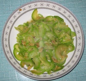 虾米西葫芦