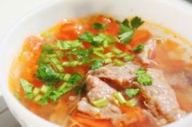 番茄牛肉汤