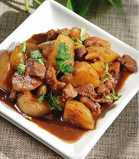 土豆烧牛肉