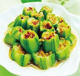 蒜蓉蒸丝瓜