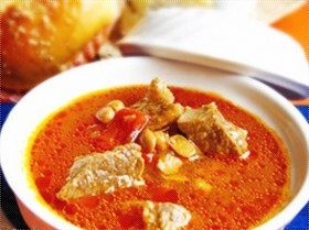 西红柿牛肉汤