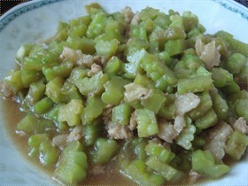 苦瓜肉丝