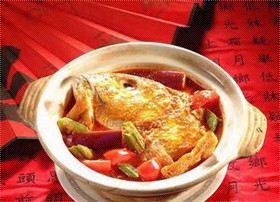 咖哩鱼头煲