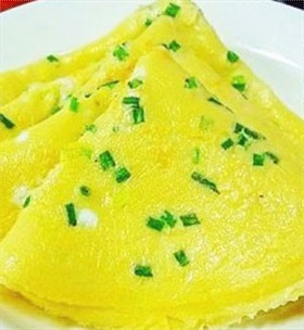 葱花鸡蛋饼