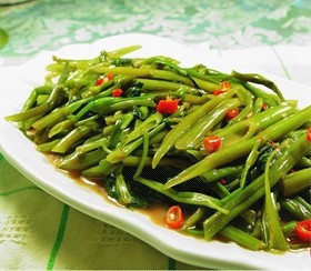 椒丝腐乳通菜