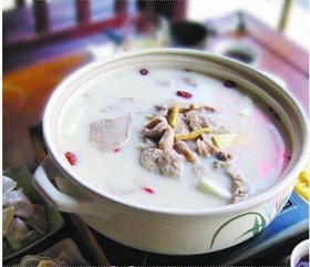 北杏猪肺汤 