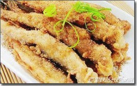 椒盐香椿鱼