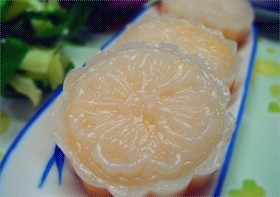 芝士奶黄水晶饼
