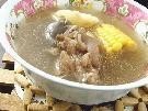 玉米白萝卜煲猪筒骨
