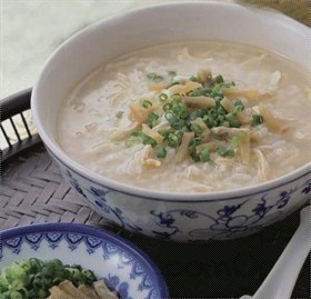 鸭子肉粥
