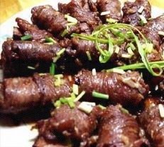 香芋牛肉卷