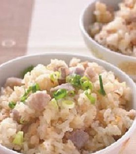 芋头油葱饭