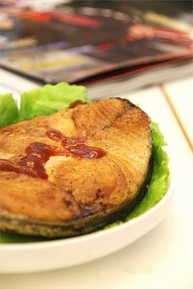 煎焗马鲛鱼