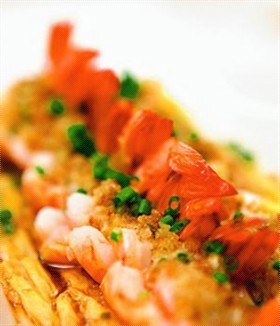 腐竹蒸虾