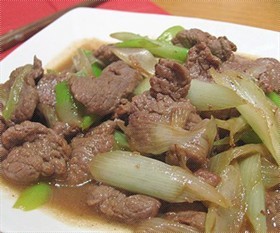葱爆牛肉